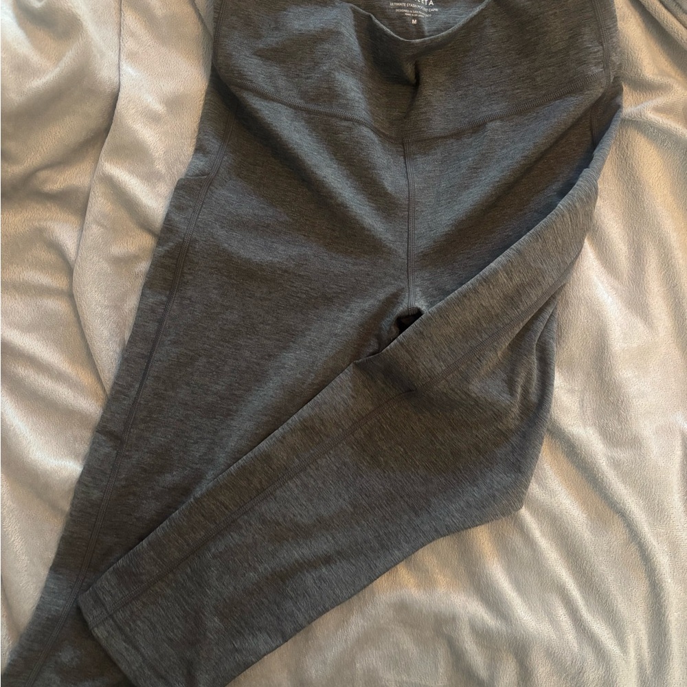 Athleta Charcoal Capri Leggings